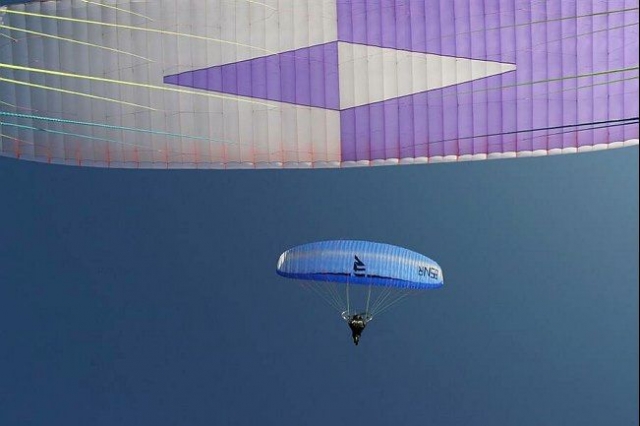  voo paramotor com o Paramotor Atlântico